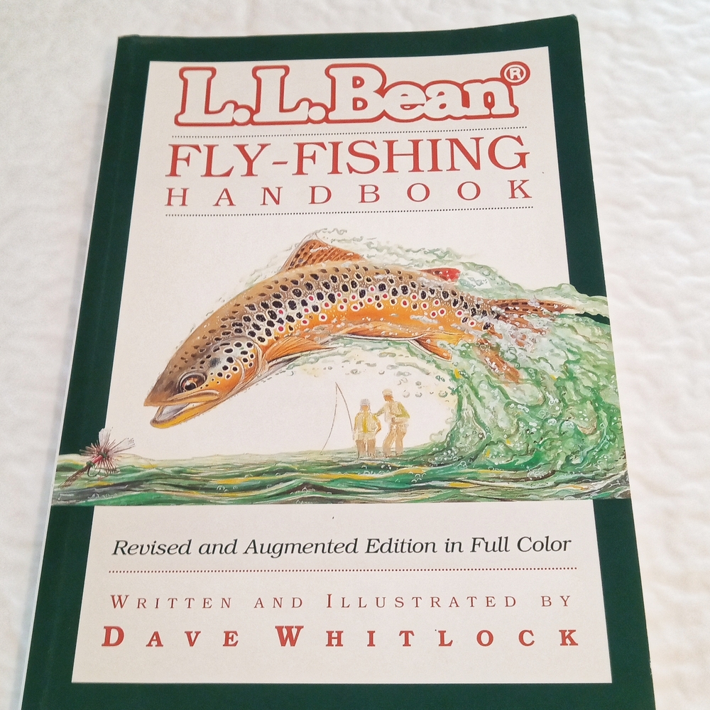 L.L. Bean Fly-Fishing Handbook with Dark Green Cover